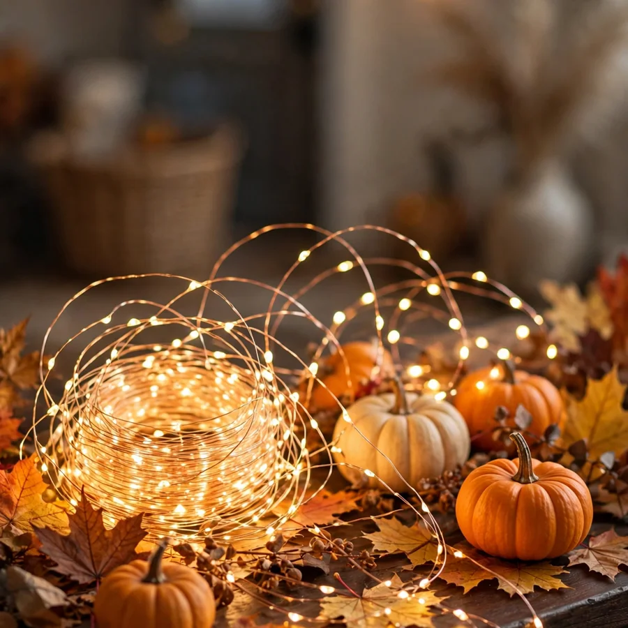 Twinkle Star 200-LED warm white copper fairy lights with remote and timer