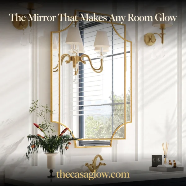 Scalloped Gold Mirror: The One Swap That Makes Any Room Glow