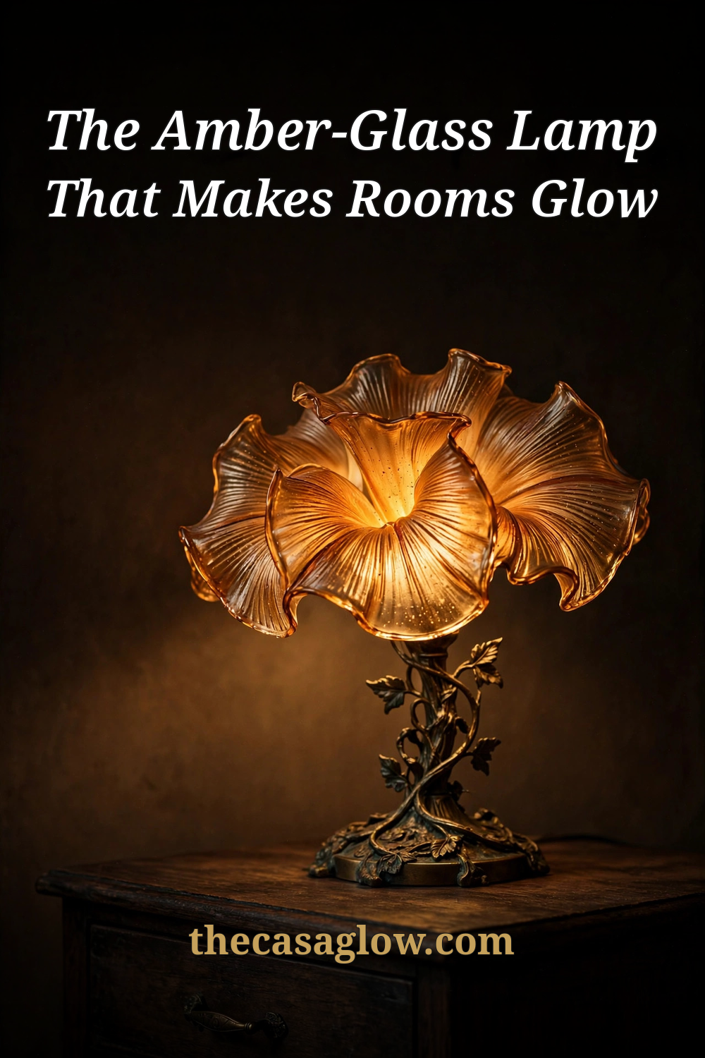 The amber-glass lamp that makes rooms glow — vintage glow honest review