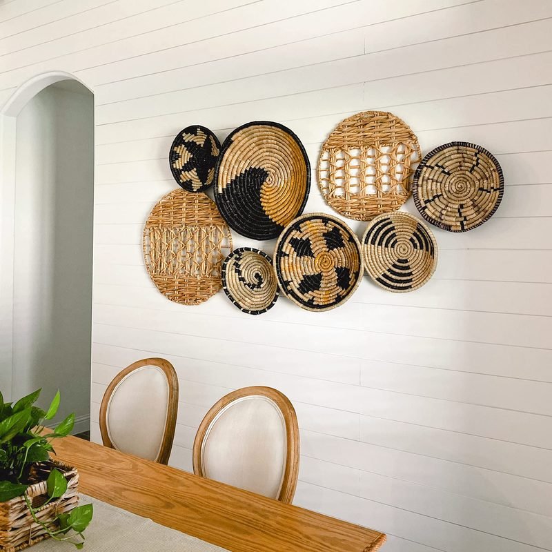 Artera Handwoven Seagrass Wall Baskets