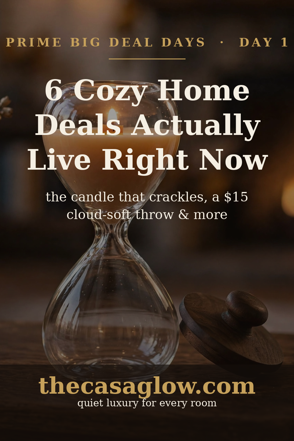 Prime Big Deal Days Day 1: 6 cozy home deals actually live right now